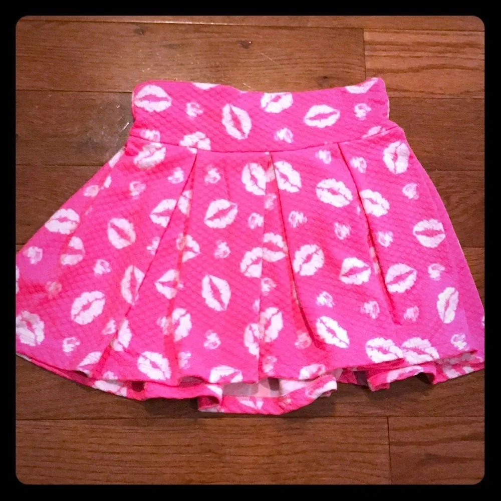 JUSTICE size 7 swing skirt